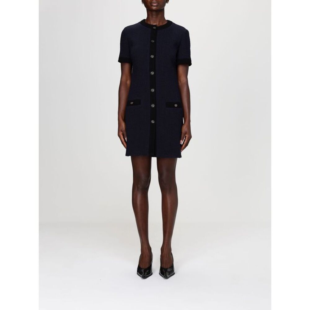Gucci Women Gucci Wool Blend Chemisier Dress